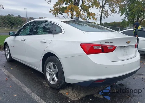 2022 Chevrolet Malibu Fwd 1Fl из США, поврежденный, VIN 1G1ZC5ST9NF146767